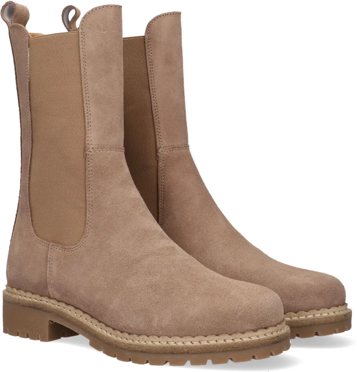 TANGO Dames Chelsea Boots Julie 8 - Taupe