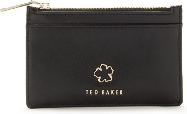 Ted Baker Dames pasjeshouder Leer - Zwart - One Size