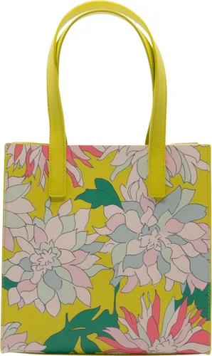 Ted Baker Flow Con Floral printed Small Handbag Dames Handtas - Yellow