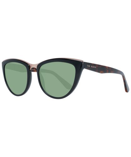 Ted Baker zonnebril TB1567 Petrine 001 Zwart groene gradiënt
