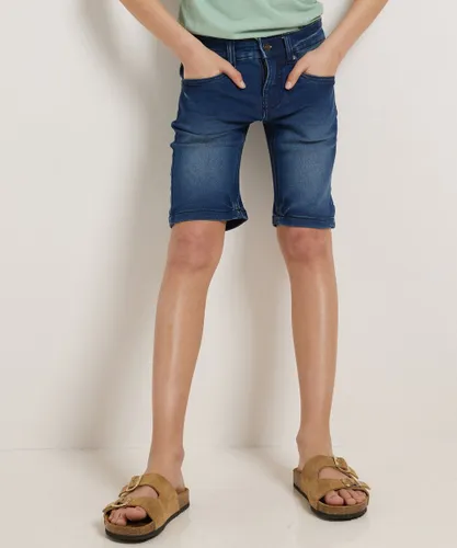 TerStal Jongens / Kinderen Europe Kids Slim Fit Jogg Jeans Bermuda Donkerblauw