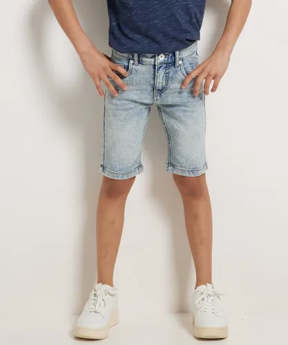 TerStal Jongens / Kinderen Europe Kids Slim Fit Jogg Jeans Bermuda Lichtblauw
