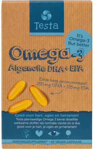Testa Omega-3 Algenolie DHA & EPA Softgels