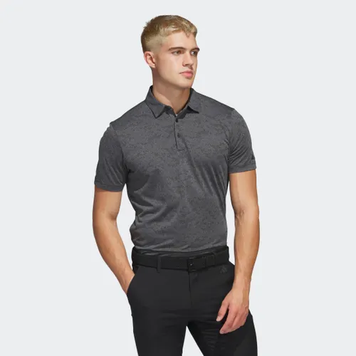 Textured Jacquard Golf Polo Shirt