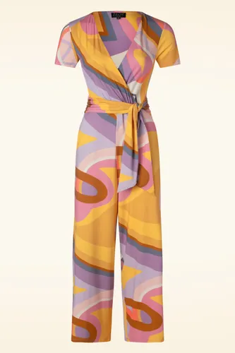 Thalia jumpsuit in sixties lavendel