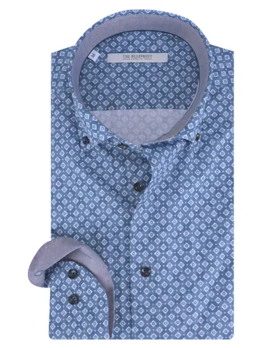 The Blueprint Premium - Heren Trendy Heren Overhemd LM