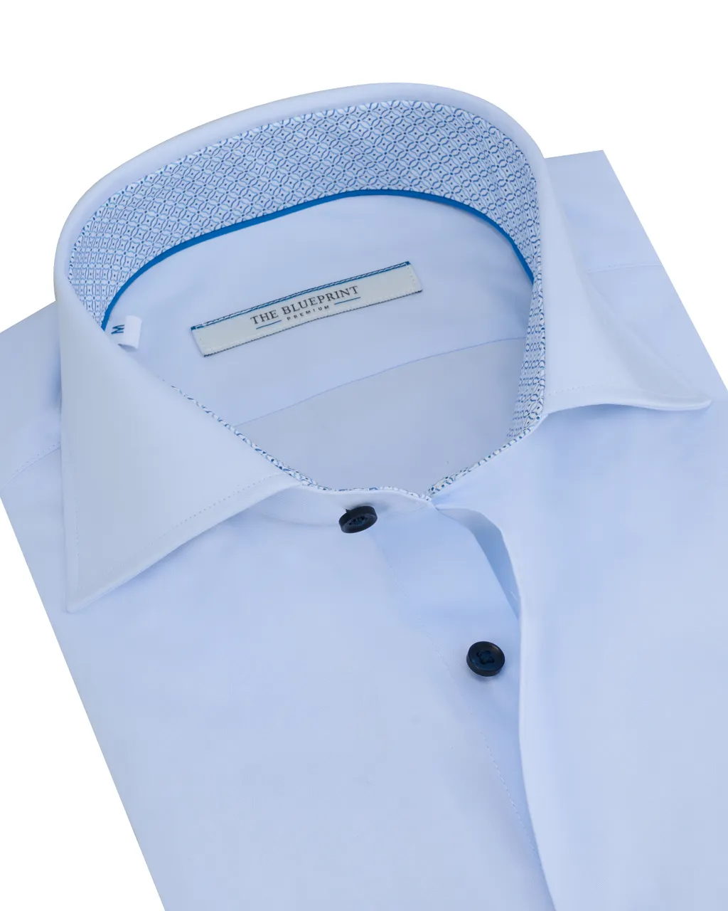 The BLUEPRINT Premium -Heren Trendy Heren Overhemd LM