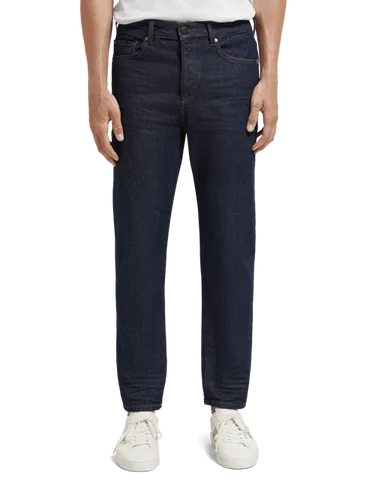 The Drop  regular tapered jeans Deep Ink - Maat 28/32 - Multicolor - Man - Jeans - Scotch & Soda