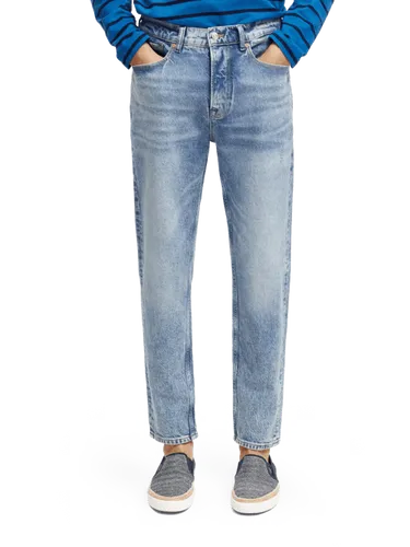 The Drop  regular tapered jeans —  Reshaped - Maat 38/34 - Multicolor - Man - Jeans - Scotch & Soda