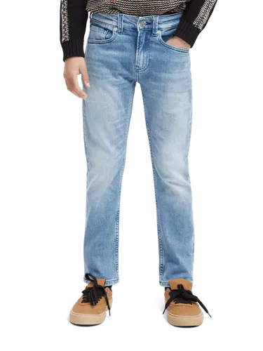 The Drop tapered jeans   Blue Clash - Maat 16 - Multicolor - Jongen - Jeans - Scotch & Soda