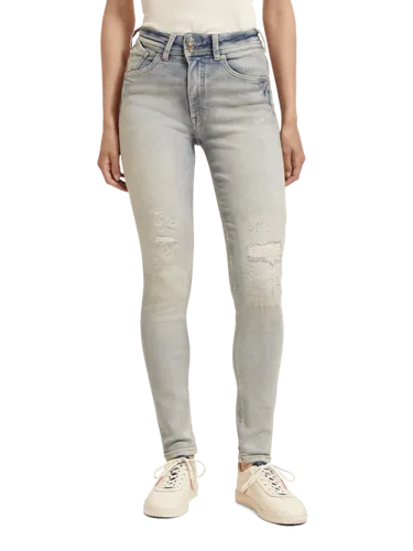 The Haut high-rise skinny jeans - Maat 32/32 - Multicolor - Vrouw - Jeans - Scotch & Soda