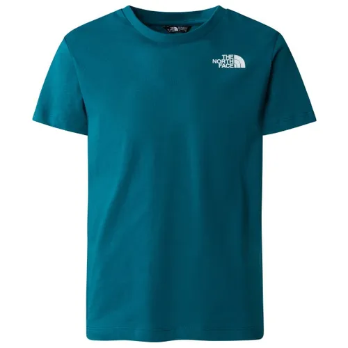 The North Face - Boy's S/S Redbox Tee with Back Box Graphic - T-shirt