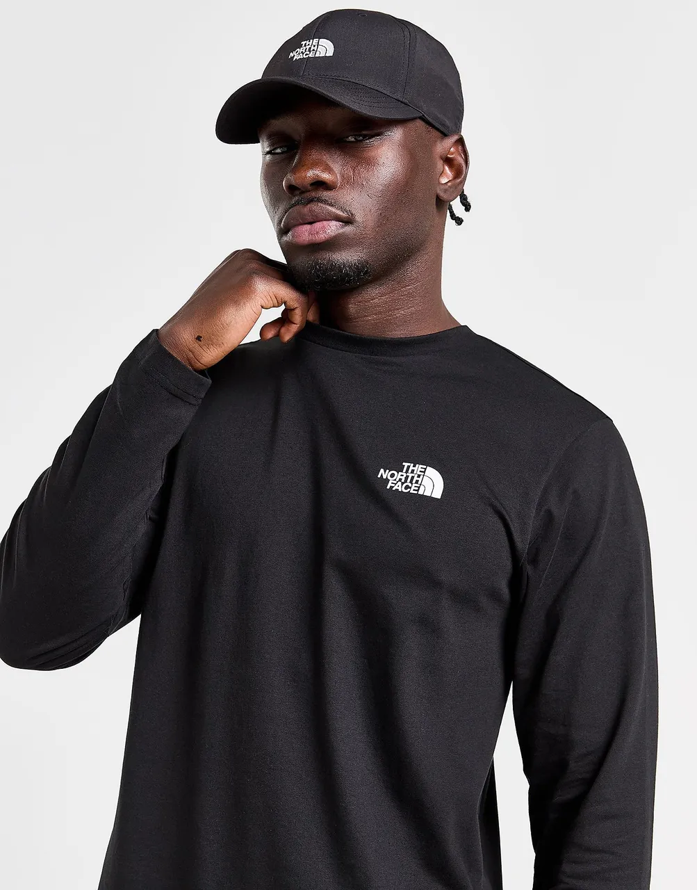 The North Face Simple Dome Long Sleeve T-Shirt, Black