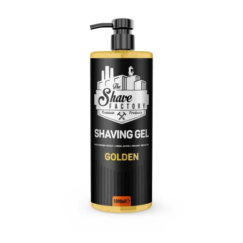 The Shave Factory Golden Clear Scheerapparaat 1000 ml