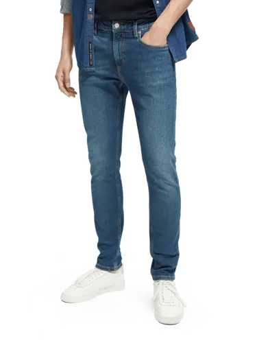 The Skim skinny jeans van biologisch katoen - Classic blue - Maat 36/36 - Multicolor - Man - Jeans - Scotch & Soda