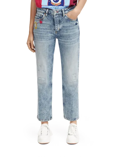 The Sky high-rise straight leg jeans - Maat 28/34 - Multicolor - Vrouw - Jeans - Scotch & Soda