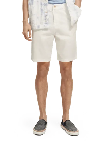 The Stuart garment-dyed chino shorts - Maat 38 - Multicolor - Man - Korte broek - Scotch & Soda