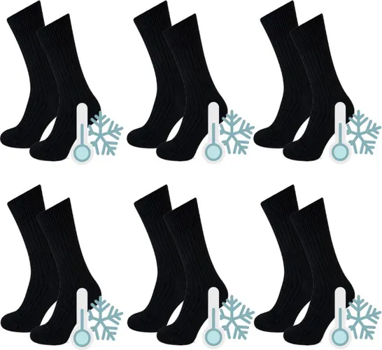 Thermo sokken - Warme sokken - 6 paar