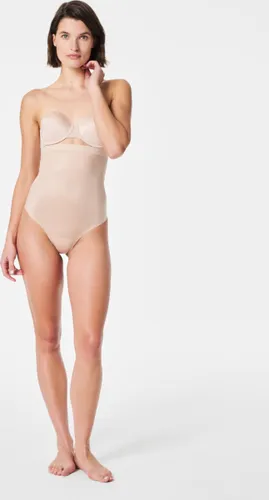 Thinstincts 2.0 High-Waisted Thong | Soft Nude