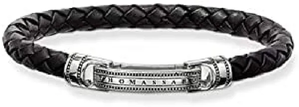 Thomas Sabo Thomas Sabo LB40-008-11 Bracelet en cuir Noir