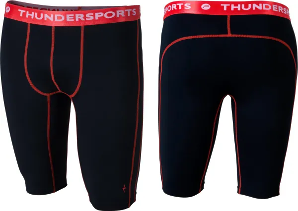 Thundersports Short - Sportbroek Heren - Zwart - Large