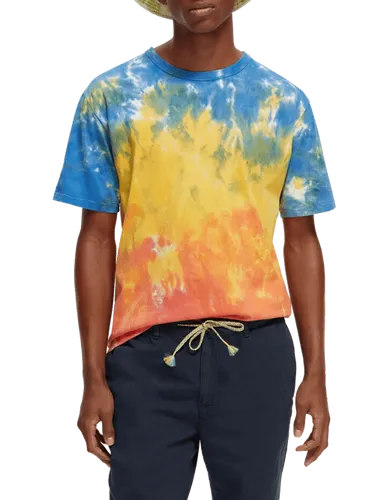 Tie-dye relaxed-fit T-shirt - Maat XXL - Multicolor - Man - T-shirt - Scotch & Soda