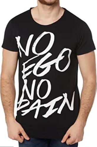 Tigha No Ego MSN Tshirt - Zwart