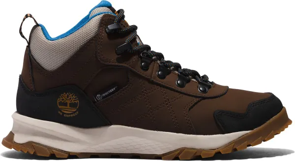 Timberland Lincoln Peak Mid Leather WP Dames Sneakers - Potting Soil