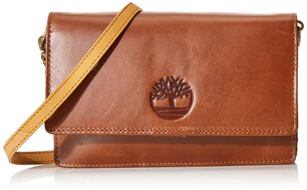 Timberland RFID Leather Crossbody Wallet Purse schoudertas