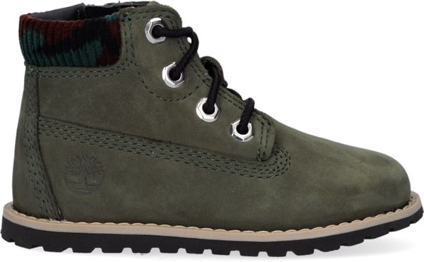 Timberland Veterboots Pokey Pine 6IN Boot With Side Groen