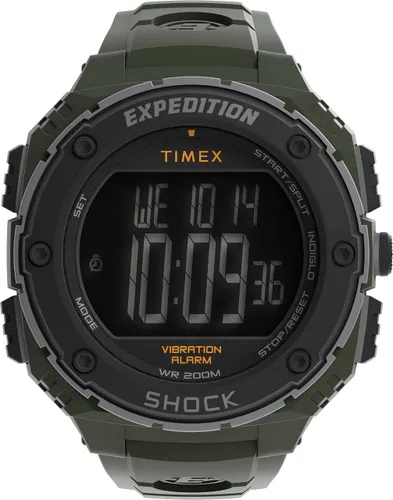 Timex Expedition Shock herenhorloge hars XL 50mm groen