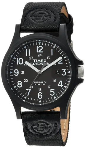 Timex Herenhorloge met analoge wijzerplaat en nylon band