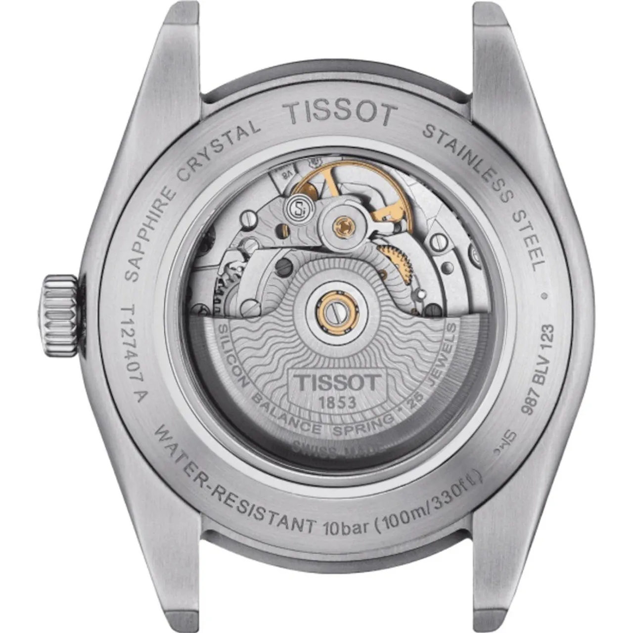 Tissot T-Classic T1274071109101 Gentleman Horloge