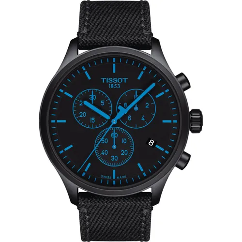 Tissot XL T-Sport T1166173705100 Horloge - Textiel - Zwart - Ø 44 mm