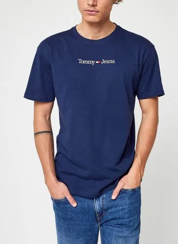 Tjm Classic Linear Logo Tee by Tommy Jeans