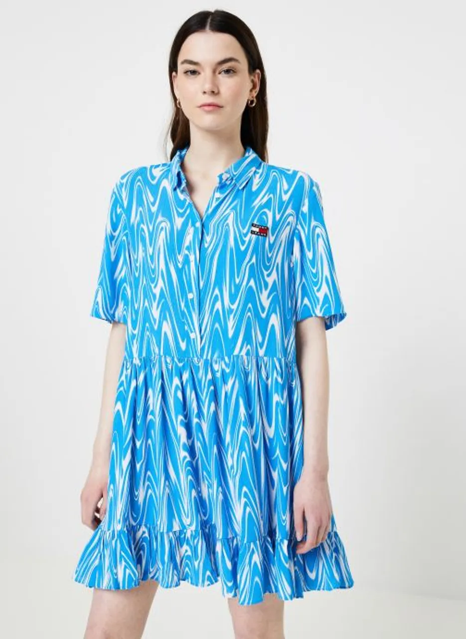 Tjw Psychedelic Shirt Dress by Tommy Jeans