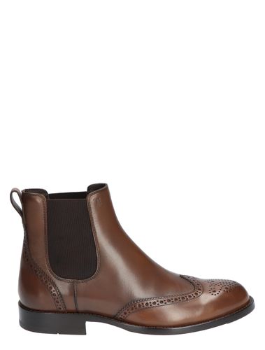 Tod's Chelsea boots in leather brown