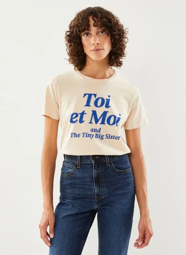 “Toi Et Moi” Tee by The Tiny Big Sister