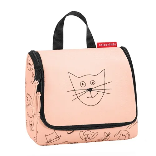 Toiletbag S Kids Cats and Dogs Rose