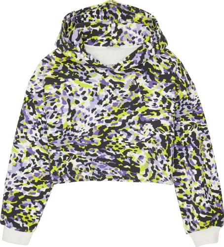 TOM TAILOR cropped allover printed hoody Meisjes Trui
