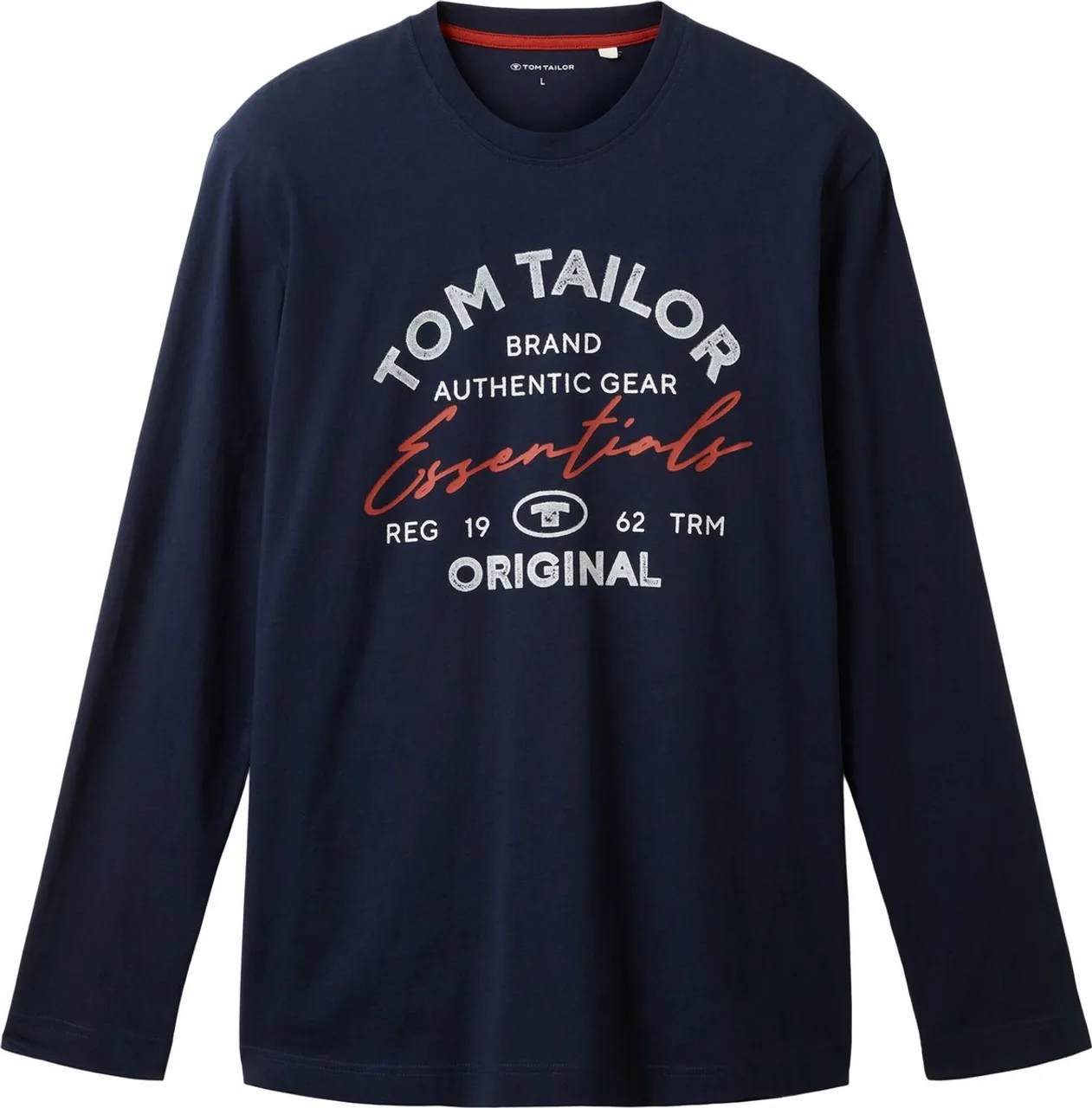 TOM TAILOR longsleeve with print Heren T-shirt