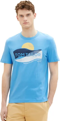 Tom Tailor Men-T-shirt--18395 rainy sky