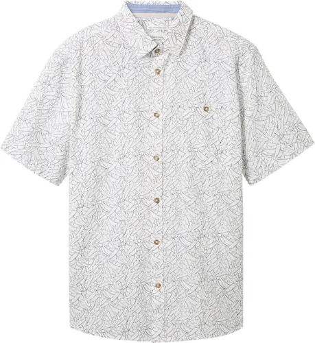 Tom Tailor Overhemd Overhemd Met Linnen 1040991xx10 34729 Mannen