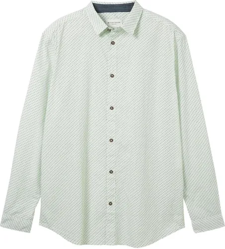 Tom Tailor Overhemd Overhemd Met Print 1041088xx10 35148 Mannen