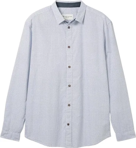 Tom Tailor Overhemd Overhemd Met Print 1041088xx10 35151 Mannen