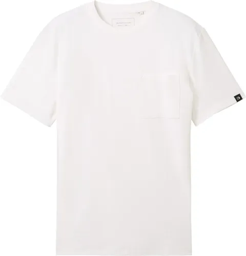 Tom Tailor T-shirt T Shirt Met Borstzak 1042058xx12 20000 Mannen