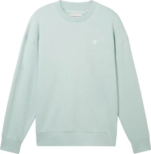 Tom Tailor Trui Relaxed Crewneck Sweater 1041243xx12 17549 Mannen