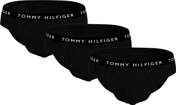 Tommy Hilfiger 3-Pack Brief Heren Onderbroeken - Zwart