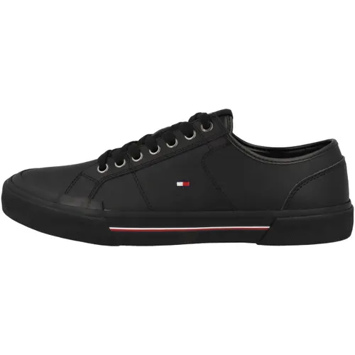 Tommy Hilfiger Core Corporate Vulc Leather Tennis