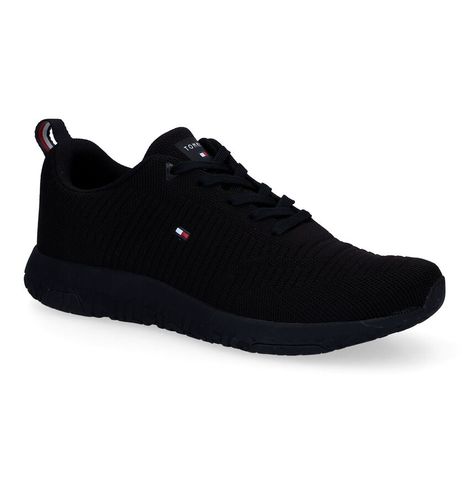 Tommy Hilfiger Corporate Zwarte Sneakers